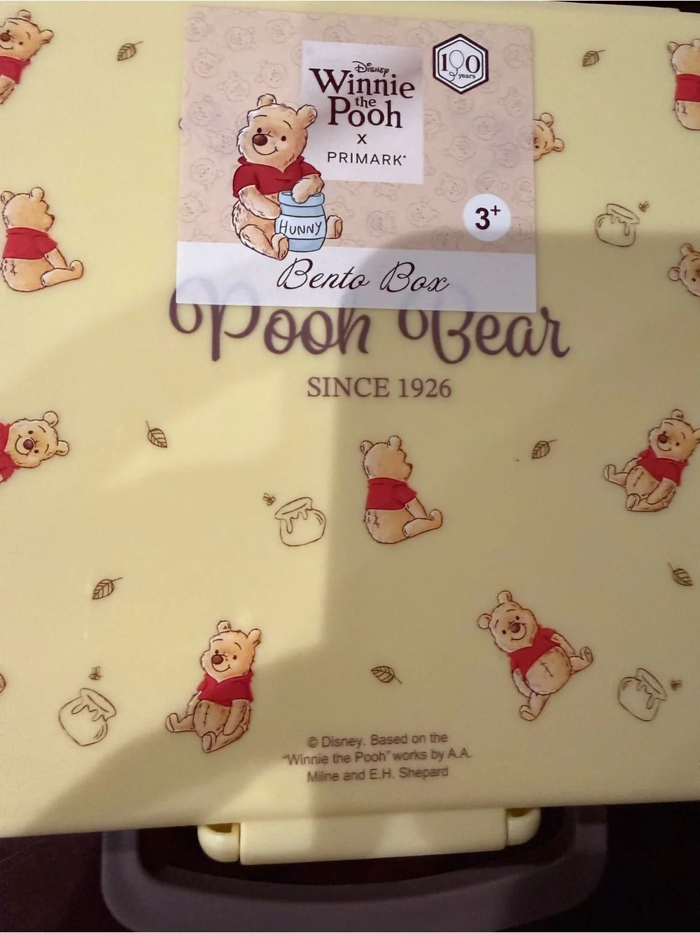 Disney x Primark Winnie the Pooh Bento Box *NWT